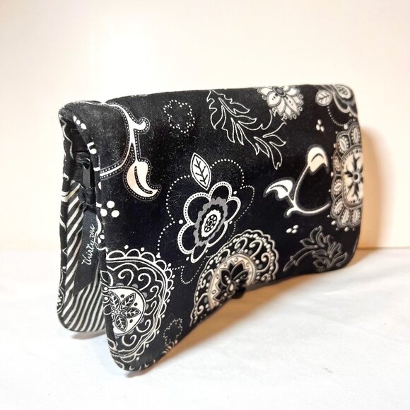 Thirty One-Travel Cosmetic Bag/Pouch-Black/White/Hot Pink-2 Diff. Sizes-Zip-2 pc - Picture 12 of 16